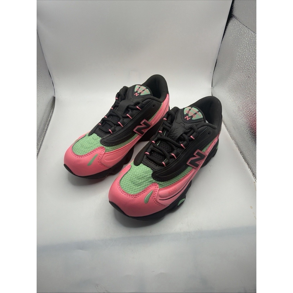 New Balance 1000 Kids Pink Black Green GC1000DM Size 5.5 New Sneakers